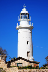 Fototapeta na wymiar Latarnia w Pafos, Cypr