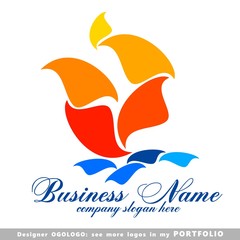 abstract, business, logo, emblem, vector