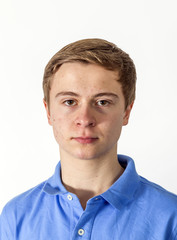 Obraz premium handsome critical looking boy