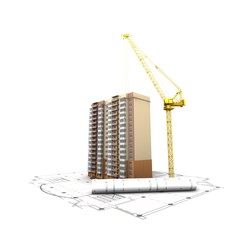 3D plan drawing