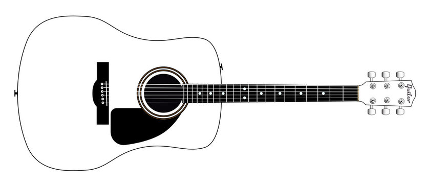guitar sketch vector illustration isolated design element isolated Stock  Vector Image & Art - Alamy