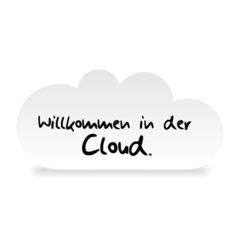 wolke willkommen in der cloud I