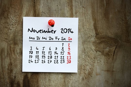 zettl-brettl kalenderblatt 2014 november I