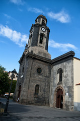 Fototapeta na wymiar church with bell tower in Spain
