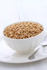 Delicious and healthy granola cereal