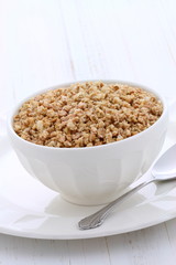 Delicious and healthy granola cereal