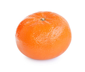 Orange on a white background
