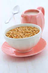 Delicious and healthy granola cereal