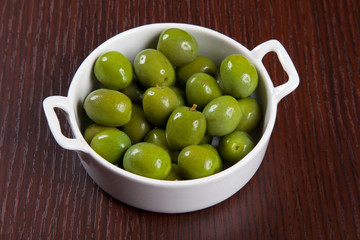 Green olives
