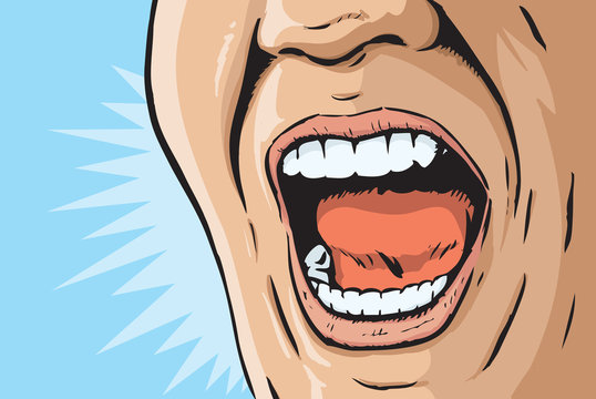 Yelling Cartoon Images – Browse 125,381 Stock Photos, Vectors, and Video |  Adobe Stock