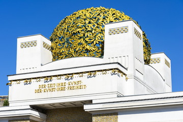 Naklejka premium Wiener Secessionsgebäude - Detail