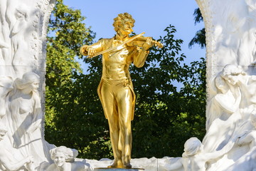 Fototapeta premium Johann Strauss Denkmal - Wien