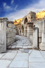 Keuken spatwand met foto Passage in Ephesus © tverkhovynets