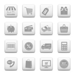 Shopping buttons for website / on-line store