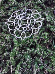 Background of Christmas tree branches