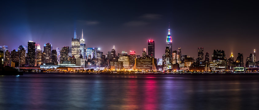 Panorama Manhattanu podczas weekendu Pride
