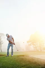 Foto auf Acrylglas Golf Chipshot-Golf