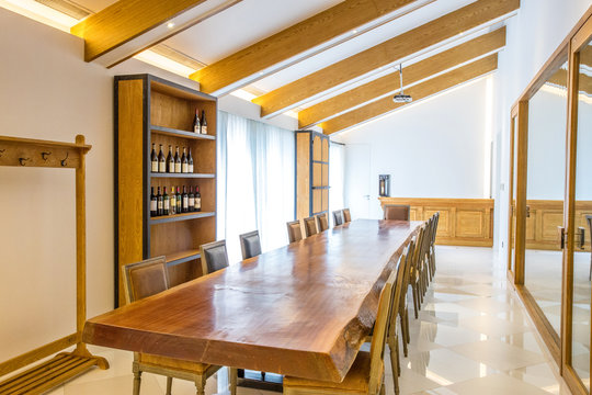 wine cellar interior and decoration