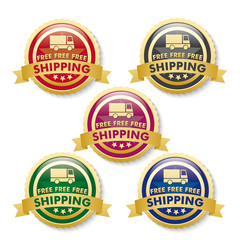Free Shipping 5 Golden Buttons