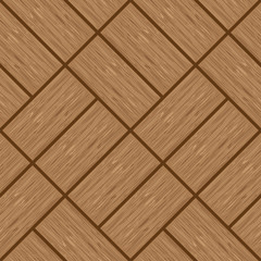 Wooden floor pattern - illustration. Vector
