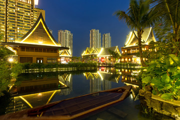 Fototapeta premium hotel evening