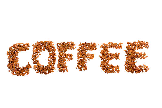 Fototapeta "Coffee" word