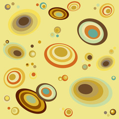 Circles and ellipses - background