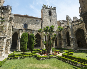 Fototapeta premium Narbonne, cathedral cloister