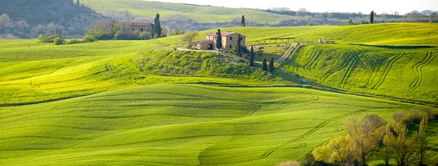 Foto auf Alu-Dibond Malerische Landschaft der Toskana © ZoomTeam