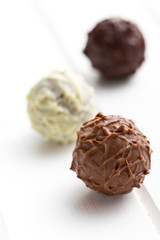 chocolate truffles
