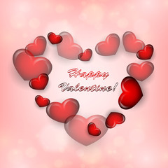 Valentine's day vector background