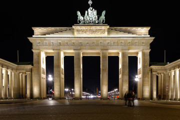 Obraz premium Pariser Platz - Brandenburger Tor