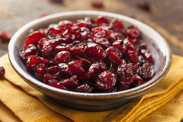 Organic Red Dried Cranberries