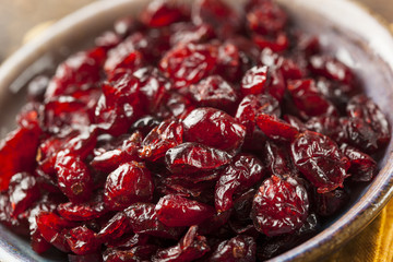 Organic Red Dried Cranberries
