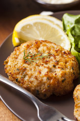 Organic Homemade Crab Cakes