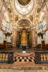 Fototapeta na wymiar Dom Sankt Jakob, Katedra w Innsbrucku, Austria