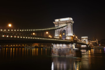 The Szechenyi Chain Bridge