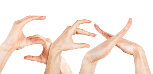 Sex Buchstaben H&auml;nde