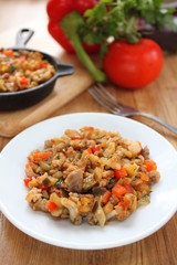 beef with vegetables