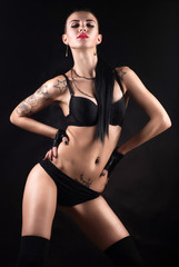 Fototapeta premium dancing girl