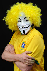 Brazilian Anonymous - obrazy, fototapety, plakaty