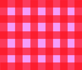 Background- Red & Pink Checkered