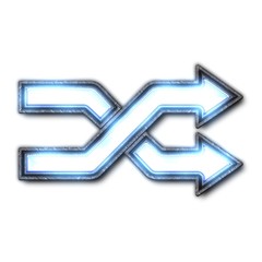 Arrows. Illuminated sign.