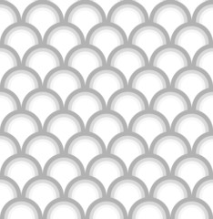 Seamless fish scale pattern