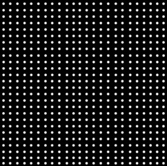 Background-White Dots on Black Pattern