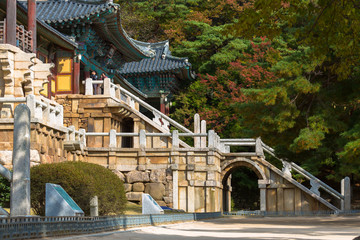 Bulguksa temple in South Korea