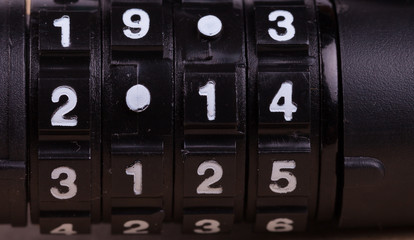 Combination padlock 2014