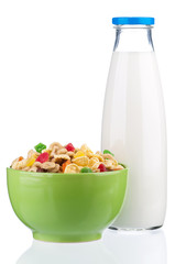 Cornflakes and milk