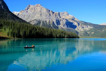 Foto op Canvas Emerald Lake, Yoho National Park, Brits-Columbia, Canada © donyanedomam