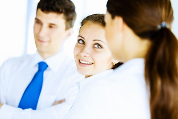 Fototapeta premium Interaction concept